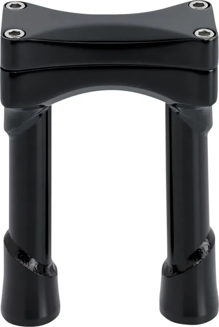 Biltwell 6 Inch Oversized Murdock Risers in Black Finish (6413-201-06)