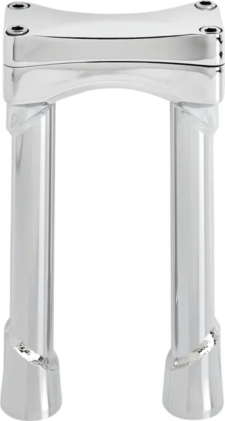 Biltwell 8 Inch Oversized Murdock Risers in Chrome Finish (6413-105-08)