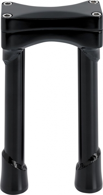 Biltwell 8 Inch Oversized Murdock Risers in Black Finish (6413-201-08)