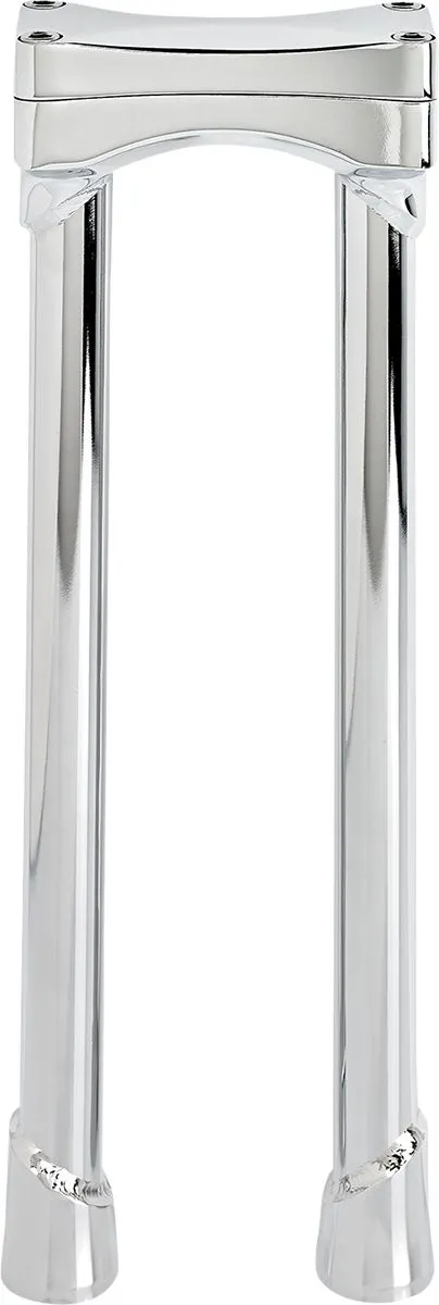 Biltwell 14 Inch Oversized Murdock Risers in Chrome Finish (6413-105-14)
