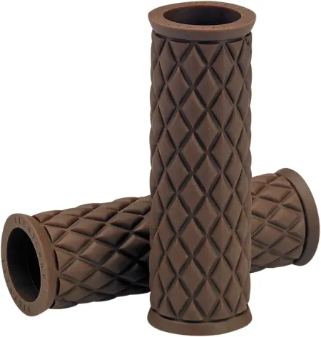 Biltwell AlumiCore Replacement Grip Sleeves In Chocolate Finish (6706-0401)