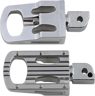 Biltwell Punisher Passenger Footpegs in Polished Finish For 2018-2023 Softail Models (7005-303-04)