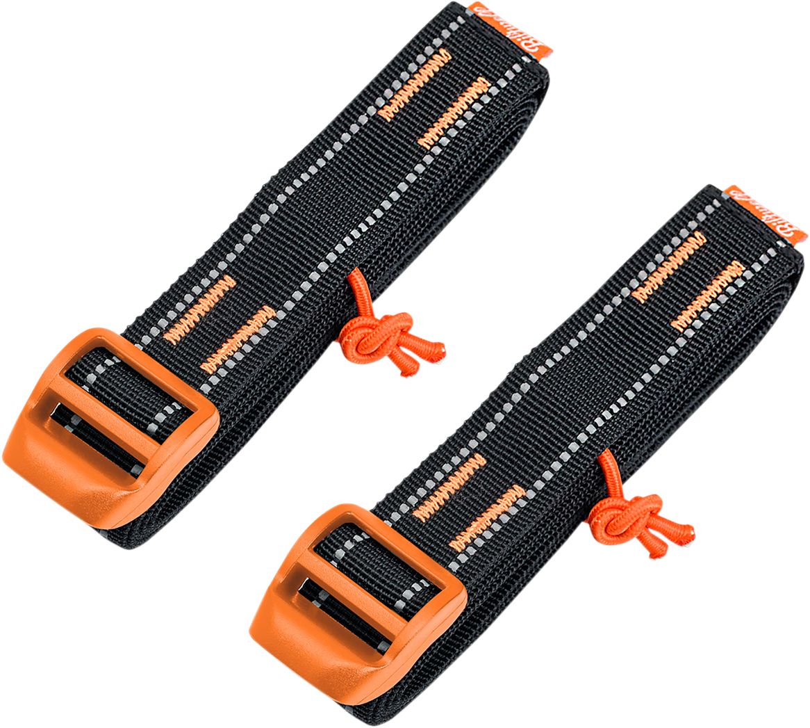 Biltwell 36 Inch Luggage Strap in Black Orange 3102 0103 ARH Custom UK