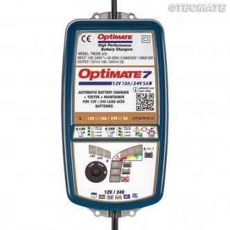 TecMate OptiMate 7 12/24V Battery Charger (TM260V3)