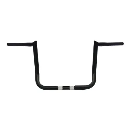Wild 1 14 Inch Rise Chubby Reaper Handlebars in Black For 1989-2024 Electra Glide & 2008-2023 Street Glide With Batwing Fairing (WO594B)