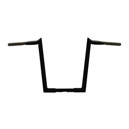 Wild 1 14 Inch Rise Chubby Reaper Handlebars in Black For 1982-2020 Harley Davidson Models (Excl. 88-11 Springers & 82-20 Touring Models) (WO584B)