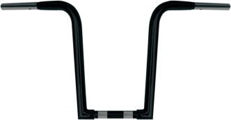 Wild 1 14 Inch Outlaw Z Apehanger in Black Finish For 1982-2020 Harley Davidson With Mechanical & E-Throttle Models (Excluding 1988-2011 Springers) (WO614B)