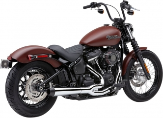 Cobra El Diablo 2 Into 1 Exhaust In Chrome For Harley Davidson 2018-2023 Softail FLHC/S Heritage Classic, FLSB Sport Glide Models (6479)
