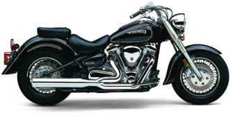 Cobra Power Pro HP 2 Into 1 Exhaust System In Chrome For Yamaha 1999-2007 XV 1600 & XV 1700 Models (2471)