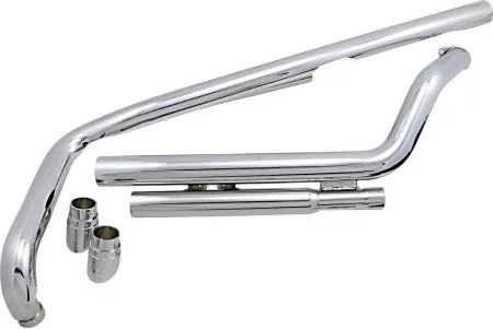 Cobra Speedster Slashdown Exhaust In Chrome Finish For Honda 2004-2009 VTX 1300 C Models (1832)