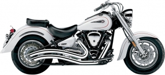 Cobra Speedster Swept Exhaust System In Chrome Finish For Yamaha 1999-2007 XV 1600/1700 A Road Star & XV 1600 A Wild Star Models (2221)