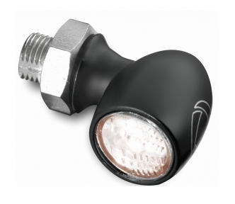 Kellermann Atto Front Position Light ECE in Black Finish With Dark Lenses (Sold Singly) (155.100)