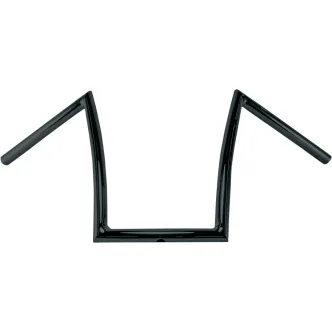 Todds Cycle 12 Inch Rise Stripper 1 Inch Handlebar In Gloss Black (SB12-2)