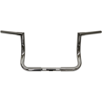 Todds Cycle 10 Inch Rise Bagger Ape Hanger With 1-1/4 Inch Diameter In Chrome (0601-2562)