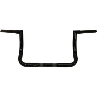 Todds Cycle 10 Inch Bagger Ape Hanger 1 1/4 Inch Handlebar In Flat Black (0601-2564)