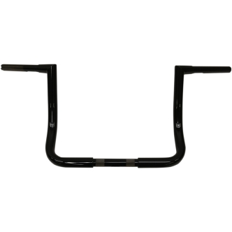 Todds Cycle 13 Inch Rise Bagger Ape Hanger With 1-1/4 Inch Diameter In Gloss Black (0601-2566)