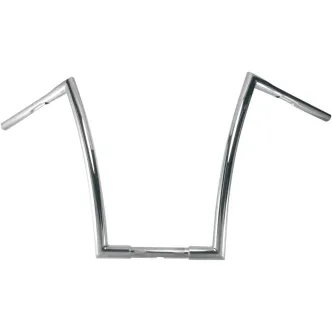Todds Cycle 17 Inch Ape Hanger 1-1/4 Inch Diameter Strip Handlebar In Chrome (0601-2707)