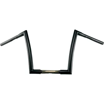 Todds Cycle 10 Inch Ape Hanger 1-1/4 Inch Diameter Strip Handlebar In Flat/Matt Black (0601-2718)