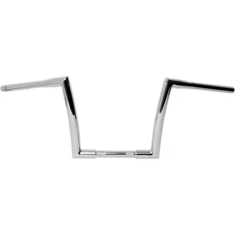Todds Cycle 17 Inch Ape Hanger 1-1/4 Inch Diameter Strip Handlebar In Chrome (0601-2719)