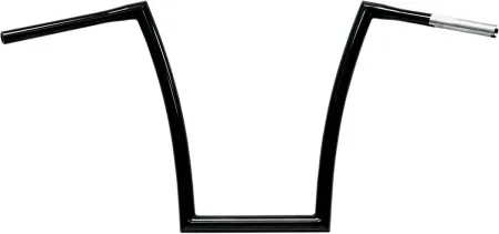 Todds Cycle 17 Inch Ape Hanger 1-1/4 Inch Diameter Strip Handlebar In Gloss Black (0601-2723)