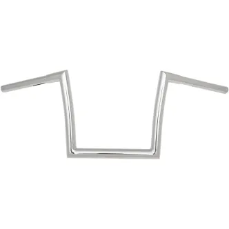 Todds Cycle 10 Inch Ape Hanger 1-1/4 Inch Diameter Strip Handlebar In Chrome (0601-2728)