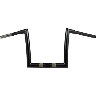 Todds Cycle 10 Inch Ape Hanger 1-1/4 Inch Diameter Handlebar In Gloss Black (0601-3983)