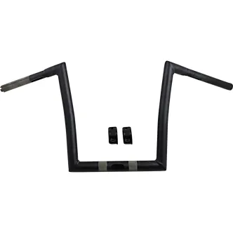 Todds Cycle 12 Inch Ape Hanger 1-1/4 Inch Diameter Handlebar In Flat Black (0601-3987)