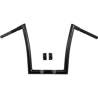 Todds 14 Inch Ape Hanger 1-1/4 Inch Diameter Handlebar in Gloss Black (0601-3989)