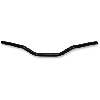 Todds Cycle 1 Inch Moto Bar Handlebar In Gloss Black (0601-4666)