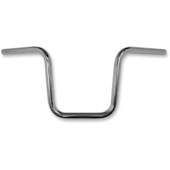 Todds Cycle 10 Inch Rise Beater 1 Inch Handlebar In Polished (0601-4671)