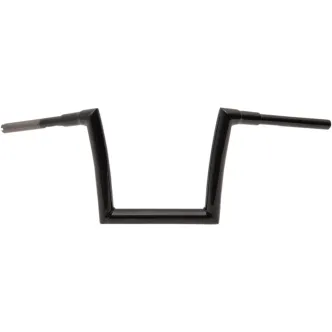 Todds Cycle 10 Inch Ape Hanger 1 1/2 Inch Diameter Strip Handlebar In Gloss Black (0601-4881)