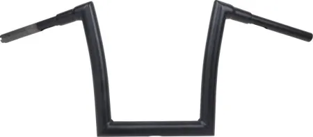 Todds Cycle 12 Inch Ape Hanger 1 1/2 Inch Diameter Strip Handlebar In Flat Black (0601-4885)