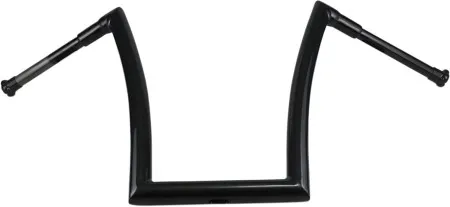 Todds Cycle 17 Inch Ape Hanger 1 1/2 Inch Diameter Strip Handlebar In Gloss Black (0601-4890)