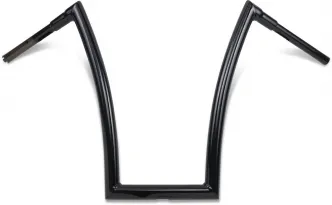 Todds Cycle 20 Inch Ape Hanger 1 1/2 Inch Diameter Strip Handlebar In Gloss Black (0601-4893)