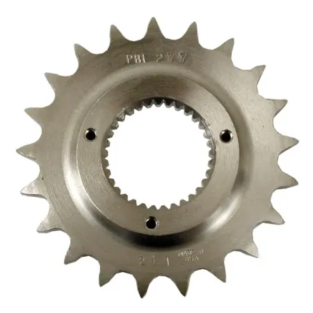 PBI 21 Tooth CNC Transmission Sprocket For Harley Davidson 1991-1992 5-Speed XL Sportster Models (277-21)
