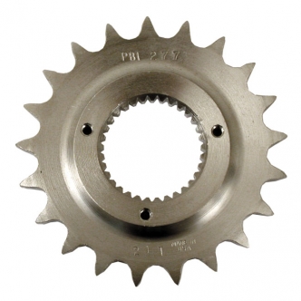 PBI 22 Tooth CNC Transmission Sprocket For Harley Davidson 1991-1992 5-Speed XL Sportster Models (277-22)