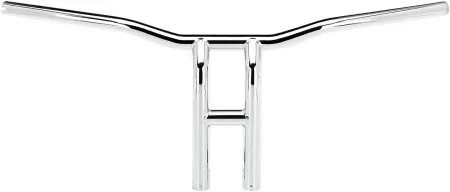 Biltwell 12 Inch Tyson XL Pullback In Chrome Finish For Harley Davidson 2008-2023 Models With E-Throttle (6262-1055)