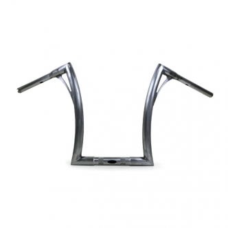 Kodlin Flow-Bar Super Fat TUV Approved Extra Tall Handlebar In Raw Finish For Harley Davidson 2015-2020 FLTR Road Glide Models (K55282)