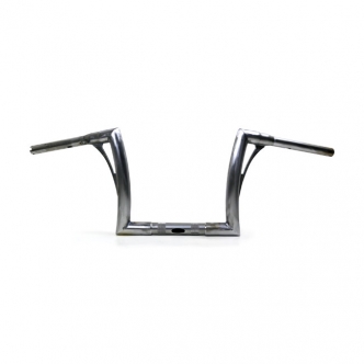 Kodlin Flow-Bar Super Fat TUV Approved Medium Handlebar In Raw Finish For Harley Davidson 2018-2020 FLHR Road King Models With 1-1/4 Inch Risers (K55283)