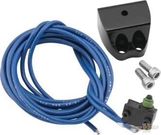 Performance Machine Starter Interrupt Switch in Black Anodised Cover (0062-2916-B)