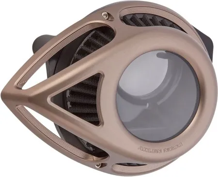 Arlen Ness Tear Cleaner Air Cleaner In Titanium Finish For Harley Davidson 1999-2017 Twin Cam Models (Exc. E-Throttle & 99-01 FLT) (600-006)
