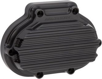 Arlen Ness 10 Gauge Cable Transmission Side Cover In Black For Harley Davidson 2006-2017 Dyna, 2007-2017 Softail, 2007-2013 Touring & 2014-2016 FLHR/C Touring Models Without Fairing (03-814)