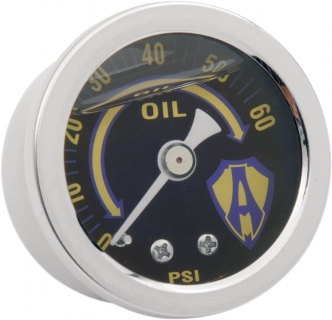 Arlen Ness Replacement Oil Pressure Gauge (15-655)