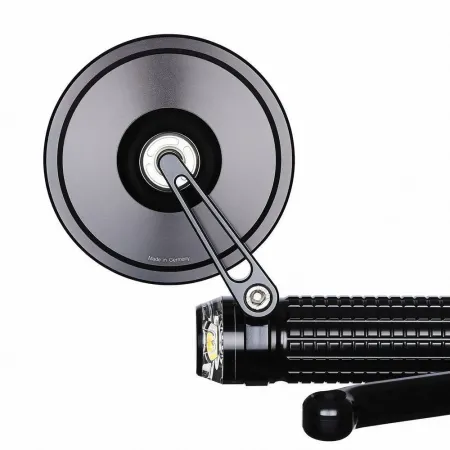 Motogadget MO.VIEW Glassless Street Mirror in Black Finish For 7/8 And 1 Inch Handlebars (7005010)