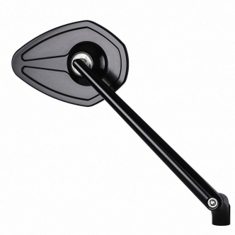 Motogadget MO.VIEW Glassless Sport XL Mirror in Black Finish For 7/8 And 1 Inch Handlebars (Sold Singly) (7004030)