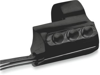 Performance Machine 3 Button Right Side Contour Switch Housing in Black Anodised Finish For Use With Hydraulic Master Cylinder (0062-2032-B)