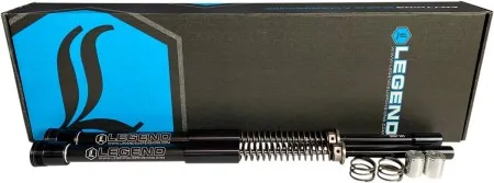 Legend Air Suspension 49mm AXEO +2 Inch Front End Suspension For Harley Davidson 2006-2017 Dyna Motorcycles (0414-0613)