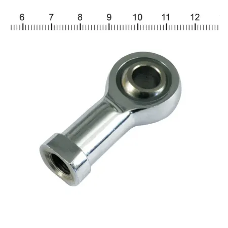 Performance Machine Ball Rod End 3/8 x 3/8-24 in Chrome Finish (0074-0001-CH)