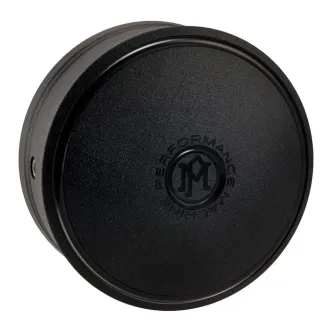 Performance Machine Merc Horn Cover Assembly in Black Ops Finish For 1993-2017 HD With Cowbell Side Mounted Horn Models (0218-2000MRC-SMB)