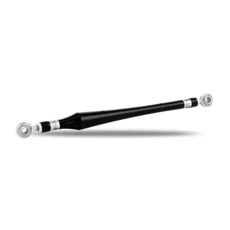 Performance Machine Aluminium Merc Shift Rod in Contrast Cut Finish Including Chrome Rod Ends & Hardware For 1986-2017 Softail (Excluding 1997-1999 FLSTS), 1986-2017 FLT/Touring Models (0034-0058MRC-BM)
